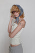 SPIRAL BUTTON THREE STRAP CAMISOLE -IVORY-